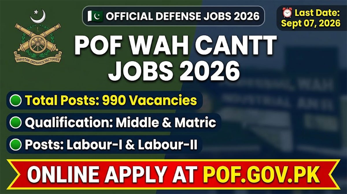 POF Jobs 2026 Online Apply